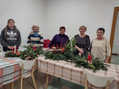 Warsztaty Tworzenia Stroików Bożonarodzeniowych